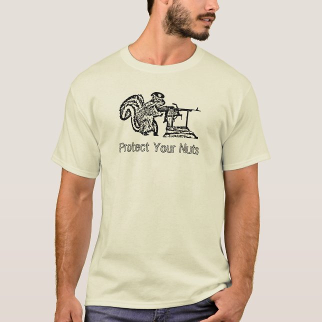 Camiseta Proteja sus nueces (Anverso)