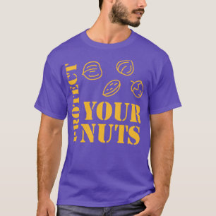 Camiseta Proteja tu nuez Chiste de doble significado divert
