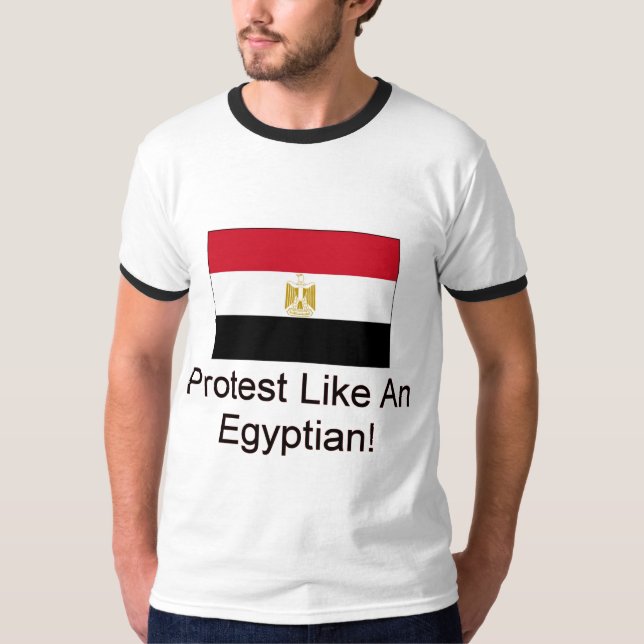 Camiseta Protesta Como Un Egipcio (Anverso)