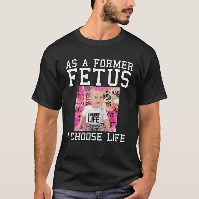 Camiseta Protesta contra el aborto a favor de la vida (Anverso)
