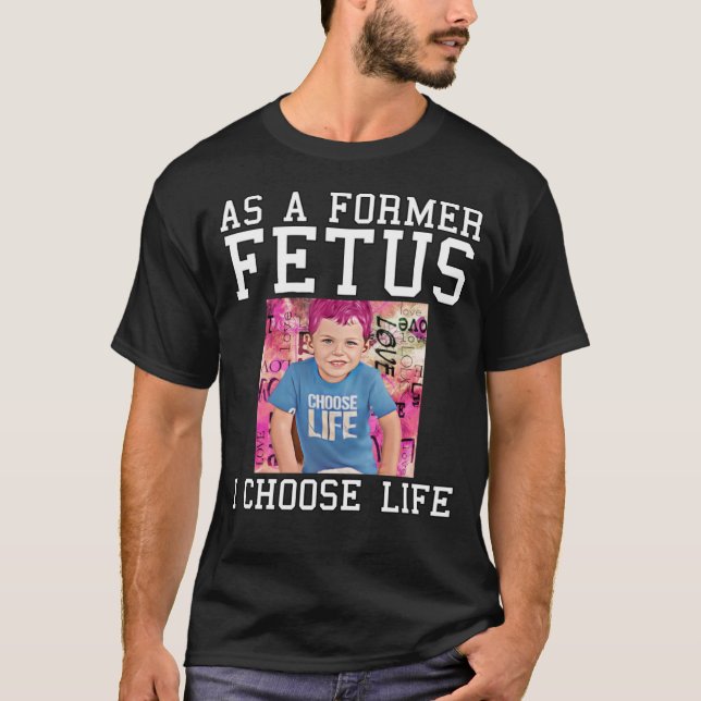 Camiseta Protesta contra el aborto a favor de la vida (Anverso)