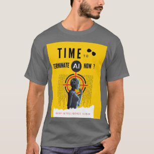 Camiseta Protesta contra la toma de control de IA con esta