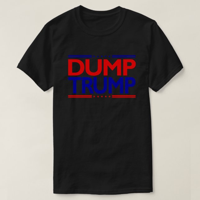 Camiseta Protesta contra Trump - Político (Diseño del anverso)