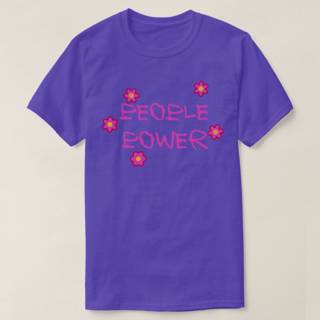 Camiseta Protesta de activista de poder popular (Diseño del anverso)