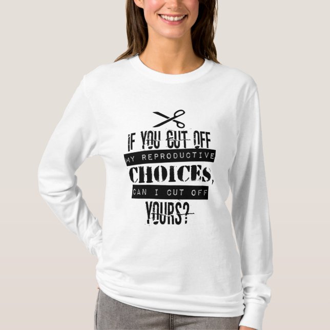 Camiseta Protesta de corte por elección (Anverso)
