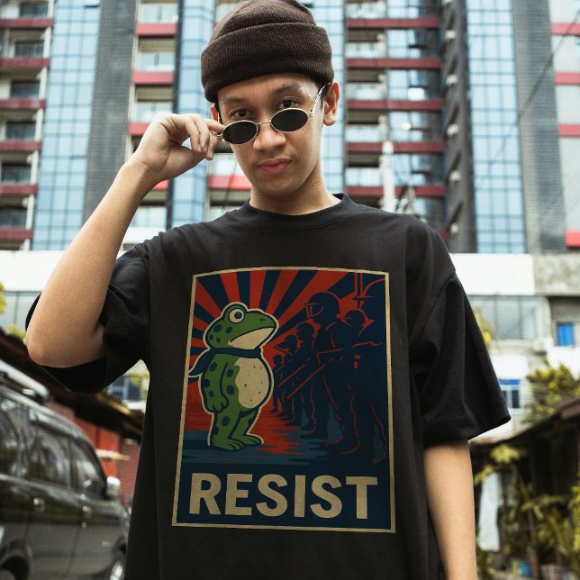 Camiseta Protesta de la Rana de Portland (Subido por el creador)