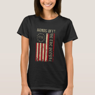 Camiseta Protesta de manos fuera de la Seguridad Social Res