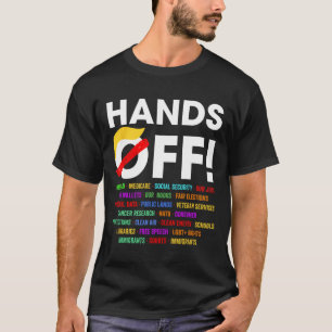 Camiseta Protesta de manos libres Sábado 5 de abril Hombres