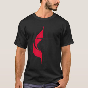 Camiseta Protesta de metodistas de bandera cristiana