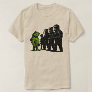 Camiseta Protesta de rana de Portland l Resiste Rana Portla