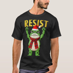 Camiseta Protesta de rana de Portland Mujeres rana No Reyes