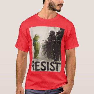 Camiseta Protesta de rana de Portland Retro Vintage