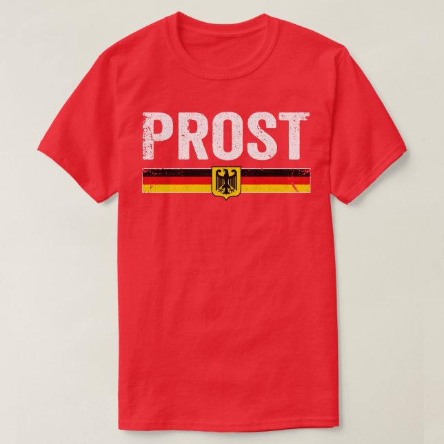 Camiseta Protesta del Escudo Alemán de Arm Oktoberfest (Diseño del anverso)