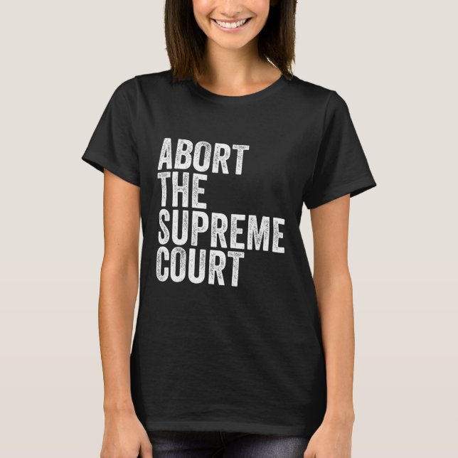 Camiseta Protesta feminista de la Corte Suprema (Anverso)