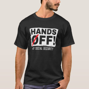 Camiseta Protesta Manos Fuera De Mi Seguridad Social Resist