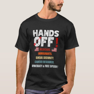 Camiseta Protesta No al Toque de Seguridad Social Medicare