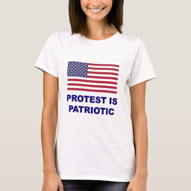 Camiseta Protesta patriótica (Anverso)