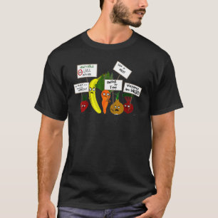 Camiseta Protesta por las carnes y papas de amor y las frut