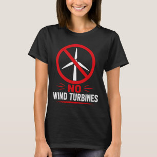 Camiseta Protesta rural sin turbinas eólicas