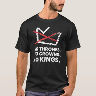 CAMISETA PROTESTA SIN REY