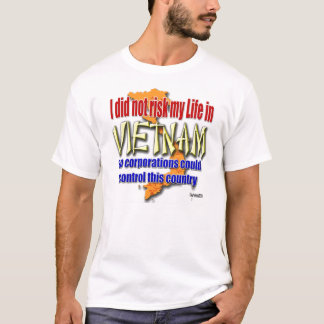 Camiseta Protesta Wall Street del veterinario de Vietnam
