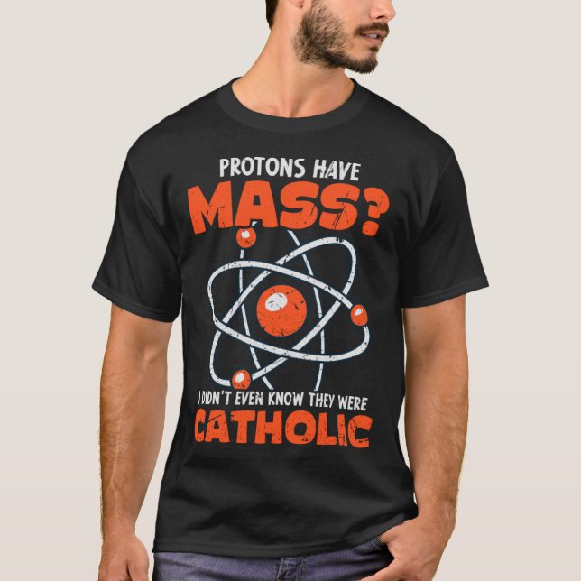Camiseta Protestas de profesores de ciencias tienen estatis (Anverso)
