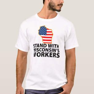 Camiseta Protestas de Wisconsin