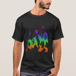 Camiseta Protestas En Las Sombras En Color Arcoiris