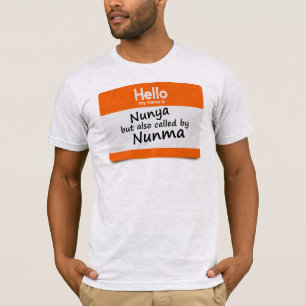 Camiseta Protocolo de estacionamiento de golf mi nombre es