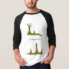 Camiseta Prototaxitas Fungi / Lichen Raglan T-Shirt