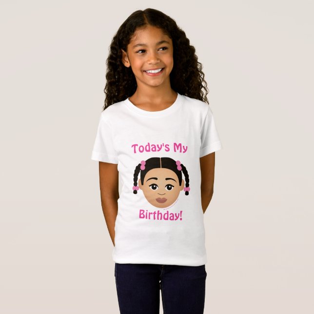Camiseta #Proud2BNaturalMe #Camiseta de cumpleaños (Anverso completo)