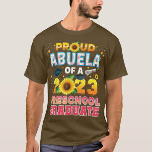Camiseta Proud Abuela Of A Class 2023 Preschool Graduate Su