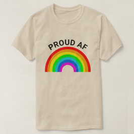 CAMISETA PROUD AF RAINBOW