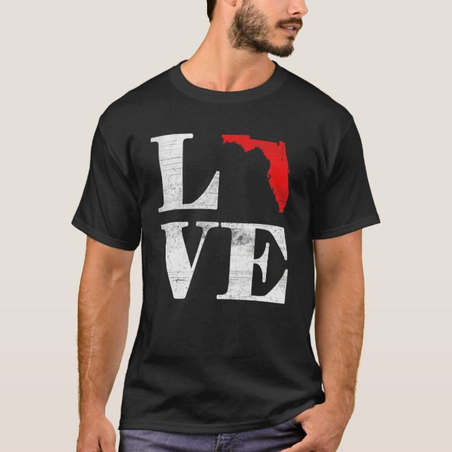 Camiseta Proud America Citizen State Flag Land Map Love Flo (Anverso)