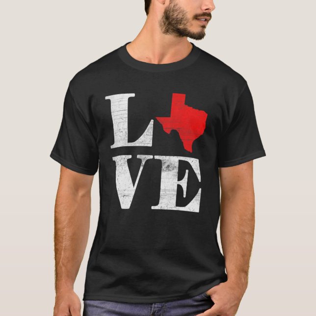 Camiseta Proud America Citizen State Flag Land Map Love Tex (Anverso)