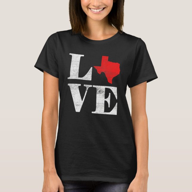 Camiseta Proud America Citizen State Flag Land Map Love Tex (Anverso)