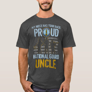 Camiseta Proud Army National Guard Uncle  U 