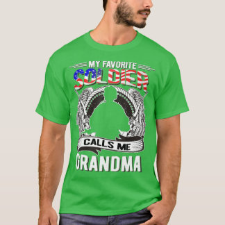 Camiseta Proud Armys Grandma Military Pride (41)