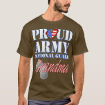 Camiseta Proud Armys Grandma  Military Pride (64)<br><div class="desc">Proud Armys Grandma  Military Pride (64)  .</div>