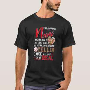 Camiseta Proud Baseball Nani Baseball Family Matching  