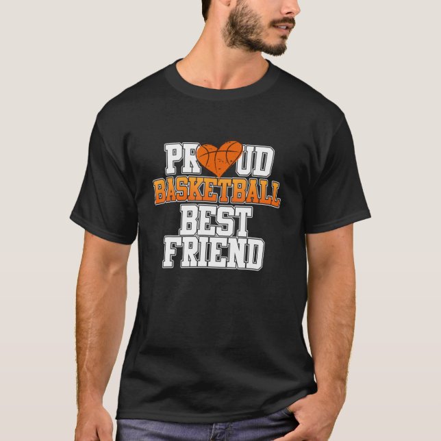 Camiseta Proud Basketball Player Friend Sports Lover Coach  (Anverso)