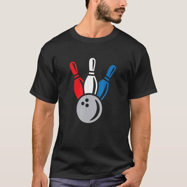 Camiseta Proud Bowler Bowling Coach Split Happens Bowling A (Anverso)