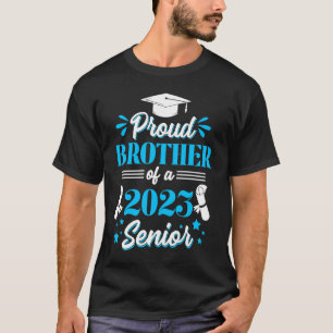 Camiseta Proud Brother 2023 Senior Family Matching Graduat