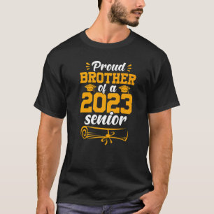 Camiseta Proud Brother 2023 Senior Family Matching Graduati