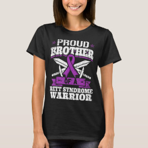 Camiseta Proud Brother Of A Rett Syndrome Warrior RTT Aware
