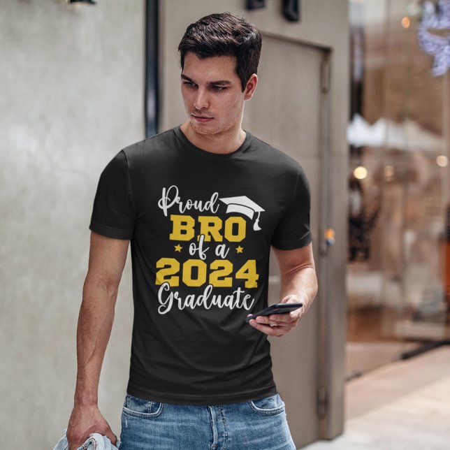 Camiseta Proud Brother of the Graduate 2024 (Subido por el creador)