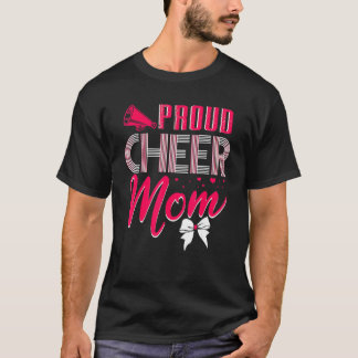 Camiseta Proud Cheer Mom Cheerleading 1