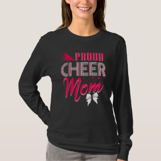 Camiseta Proud Cheer Mom Cheerleading 1