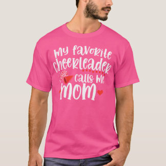 Camiseta Proud Cheer Mother Cheerleader Mama Parent Cheerle