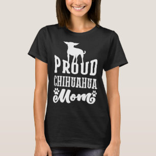 Camiseta Proud Chihuahua Mom For Dog Retro